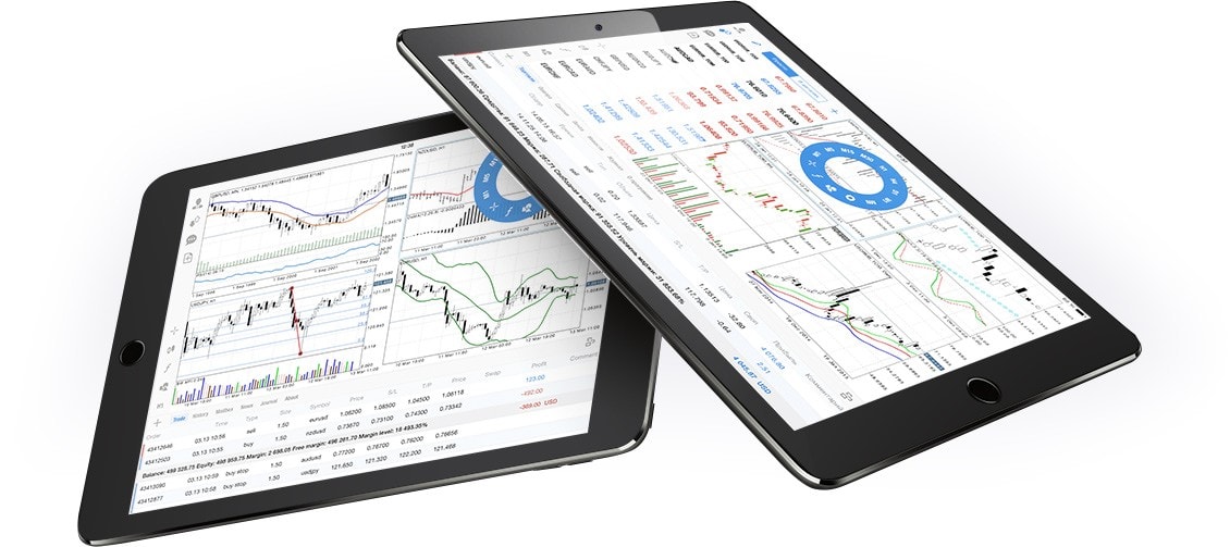 De puissantes fonctions d'analyse technique de MetaTrader 4 pour iPhone et iPad vous aideront à prendre une décision