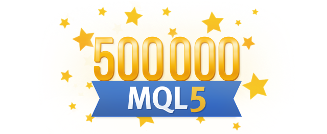 More than half a million traders had MQL5.com accounts enjoying access to all services for MetaTrader platforms