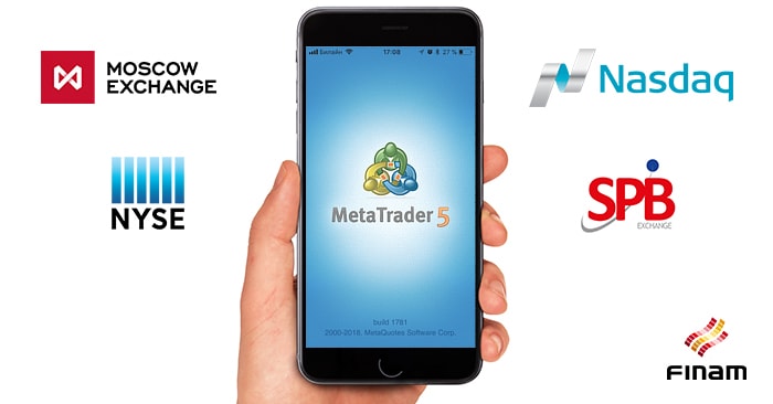 FINAM propose MetaTrader 5 avec le support pour un compte