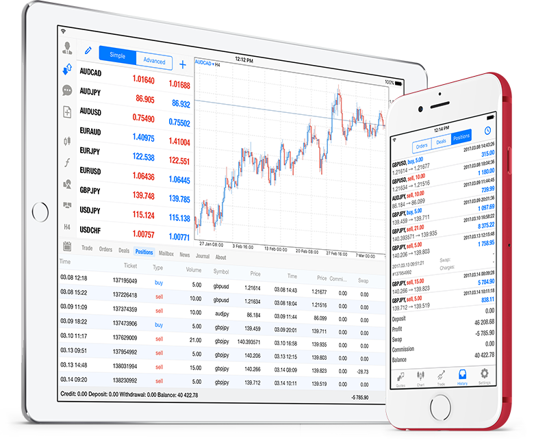 Новый MetaTrader 5 iOS build 1547 с историей позиций