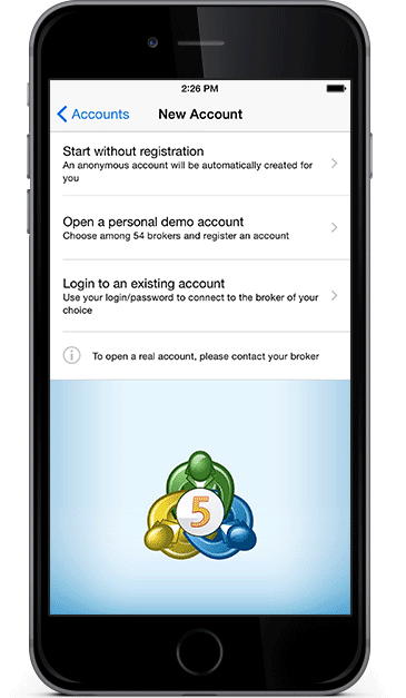 New MetaTrader 5 iOS New MetaTrader 5 iOS
