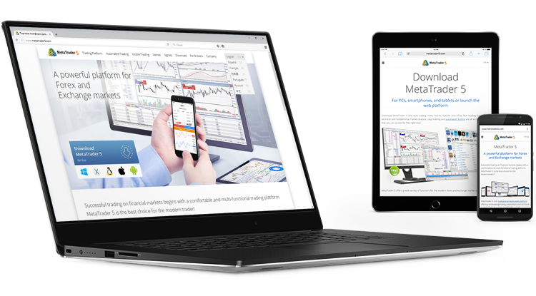 Nueva versión de la página metatrader5.com: ¡aún más información sobre MetaTrader 5 en 7 idiomas!